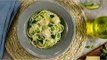Noodles de Zucchini Alfredo con Pollo | Fideos de verduras