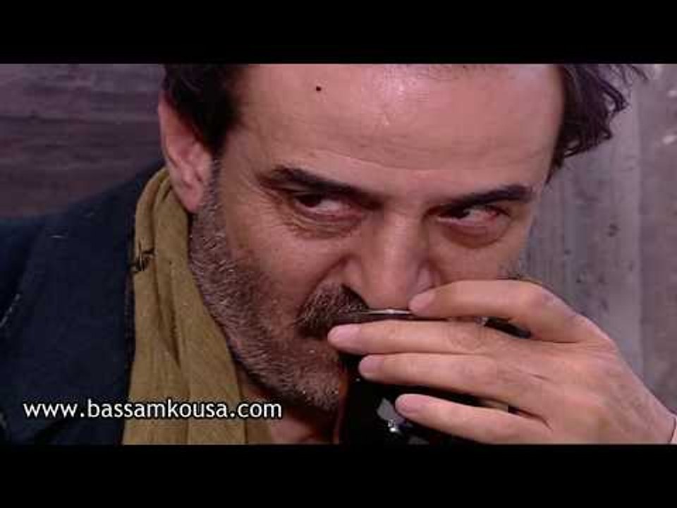 باب الحارة - الادعشري لابو النار : ابو شهاب طول عمره عوايني و صلبطجي  !!!  بسام كوسا و علي كريم