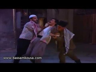 ايام شامية - انا حمدي القاق قبضاي باب السريجة كلها !! ناطره للصباح  - بسام كوسا و ادهم الملا