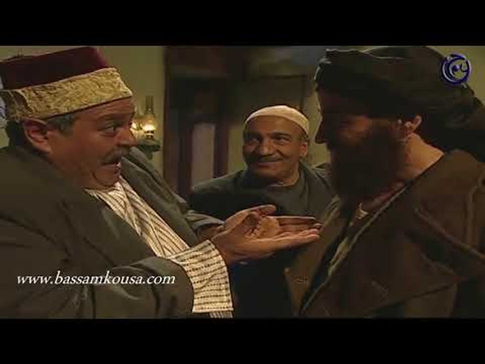 ليالي الصالحية  - لقاء المخرز مع المعلم عمر و اهالي الحارة  - بسام كوسا  - عباس النوري - رفيق سبيعي