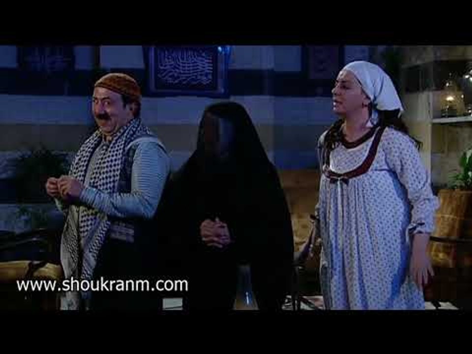 باب الحارة - فوزية و ابو بدر - ام زكي واسطة لمصالحة ابو بدر ... هاد مو رجال ابدا !!
