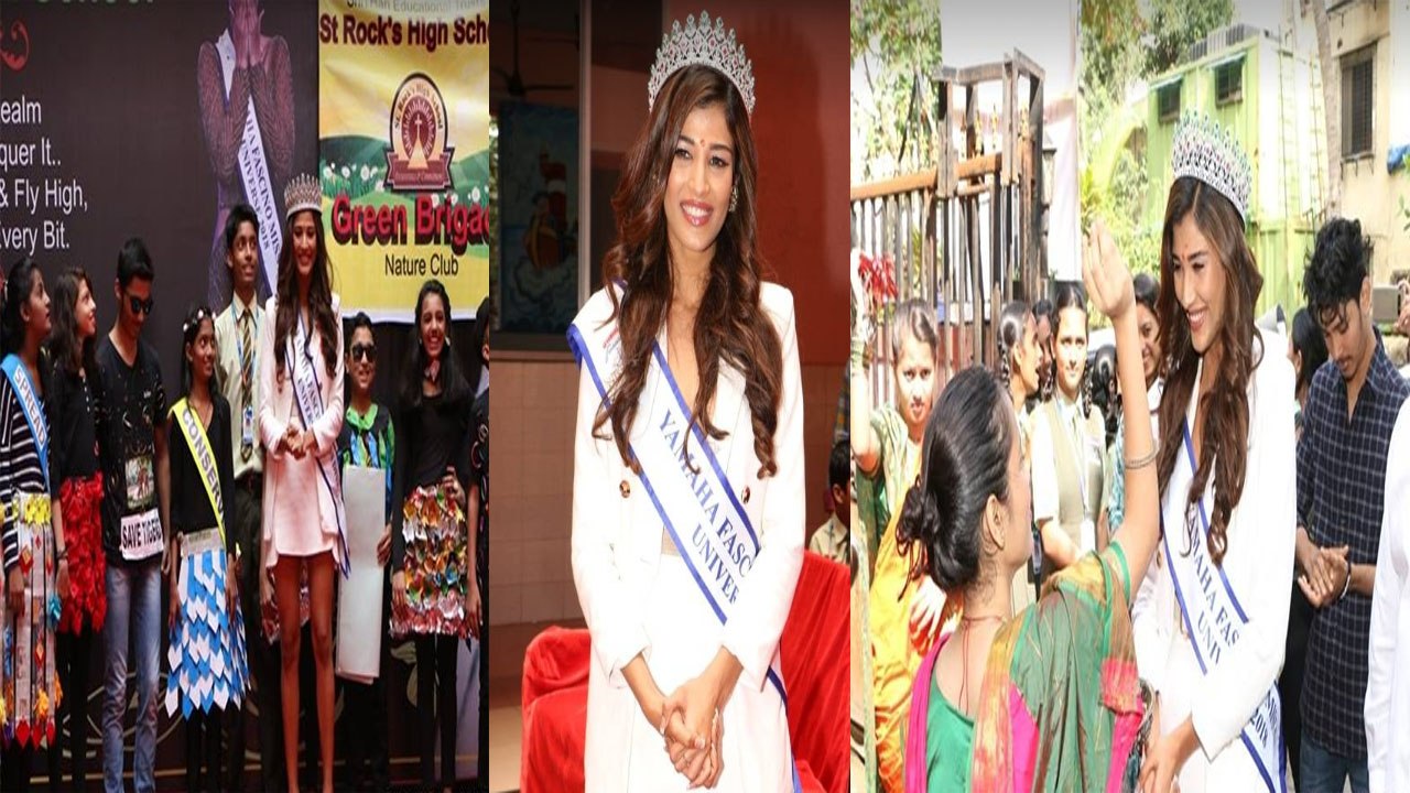 Miss Diva 2018 Nehal Chudasama's Felicitation at her School; Watch Video | FilmiBeat
