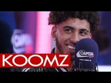 Koomz on Mariah, remix with Sneakbo, gettin in the music game - Westwood
