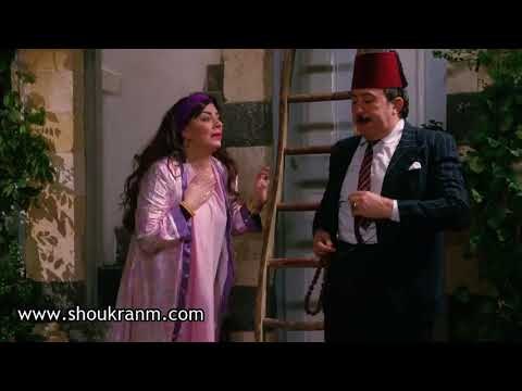 باب الحارة - فوزية بدها ولد وأبو بدر هربان منها ! قال انا مفسفس !! شكران مرتجى و محمد خير جراح