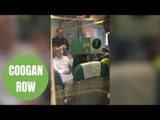 Steve Coogan stands up for commuters on packed train