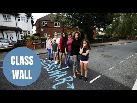 Council and ‘class war’, resurfacing street where wall divided council house from rich neighbours