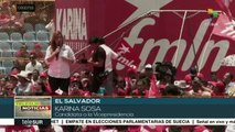 Apoyan miles de salvadoreños a candidatos del FMLN hacia comicios