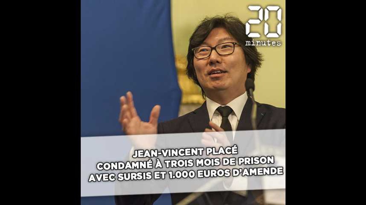 Jean-Vincent Placé condamné à trois mois de prison avec sursis pour violence, injure et outrages