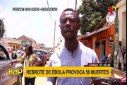 Congo: se registran 58 muertes y 96 afectados tras brote de Ébola
