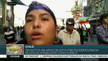 teleSUR Noticias: Chile: demandan justicia por los mártires