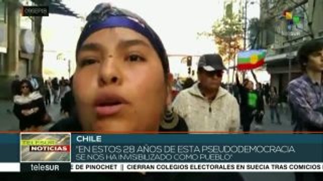 teleSUR Noticias: Chile: demandan justicia por los mártires