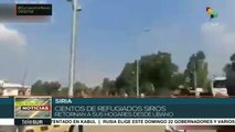 Regresan cientos de refugiados sirios a su país desde Líbano