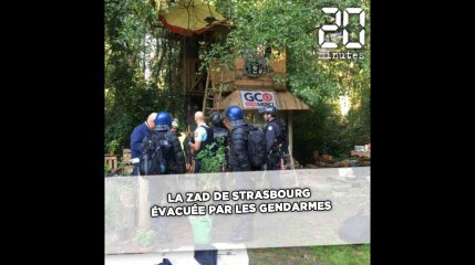 La ZAD de Strasbourg évacuée par les gendarmes