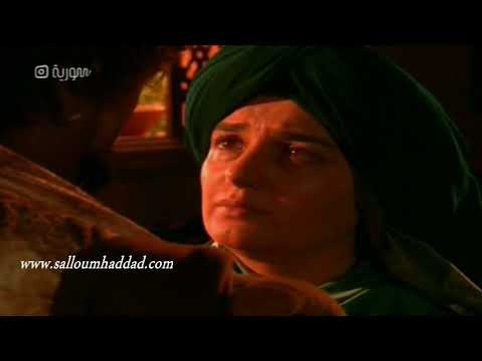 ابو زيد الهلالي ـ مشهد رائع بين ابو زيد و امه الخضراء ـ سلوم حداد ـ جيانا عيد