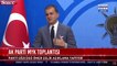 AKP MYK toplantısının ardından AKP Sözcüsü Ömer Çelik açıklamalarda bulundu.
