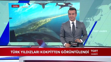 Türk Yıldızları Kokpitten Görüntülendi