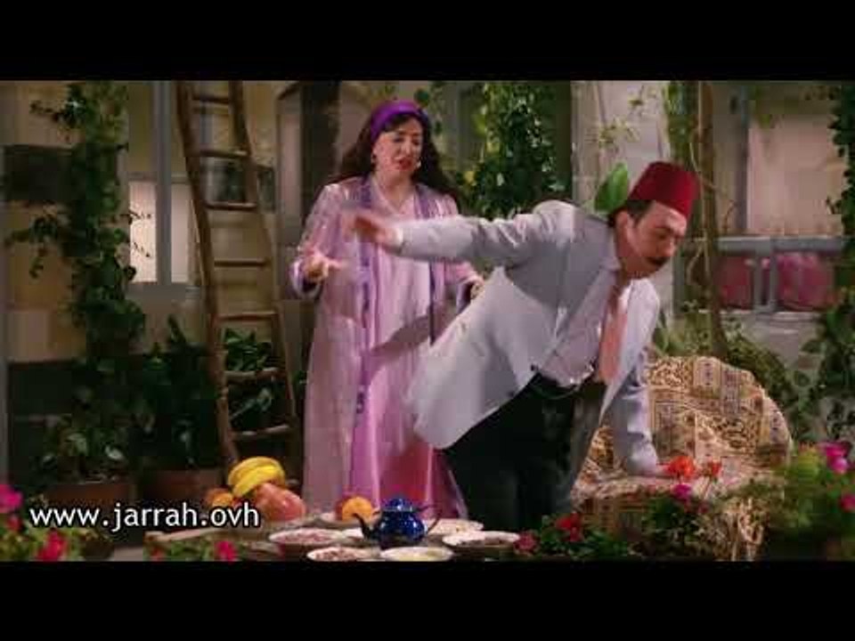 باب الحارة - أبو بدر و فوزية .. اشتقتلك انا ! اقعد هون !! شو هاللطف ؟ محمد خير جراح و شكران مرتجى