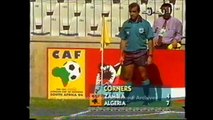 الشوط الثاني مباراة الجزائر و زامبيا 0-0 كاس افريقيا 1996