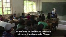 En Syrie, les élèves de la Ghouta orientale font leur rentrée