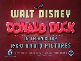 Donald Duck - Fall Out Fall In