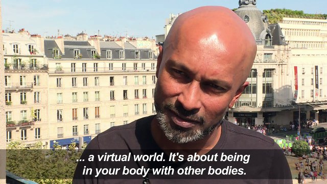 700 dancers perform Akram Khan's work outside Paris town hall