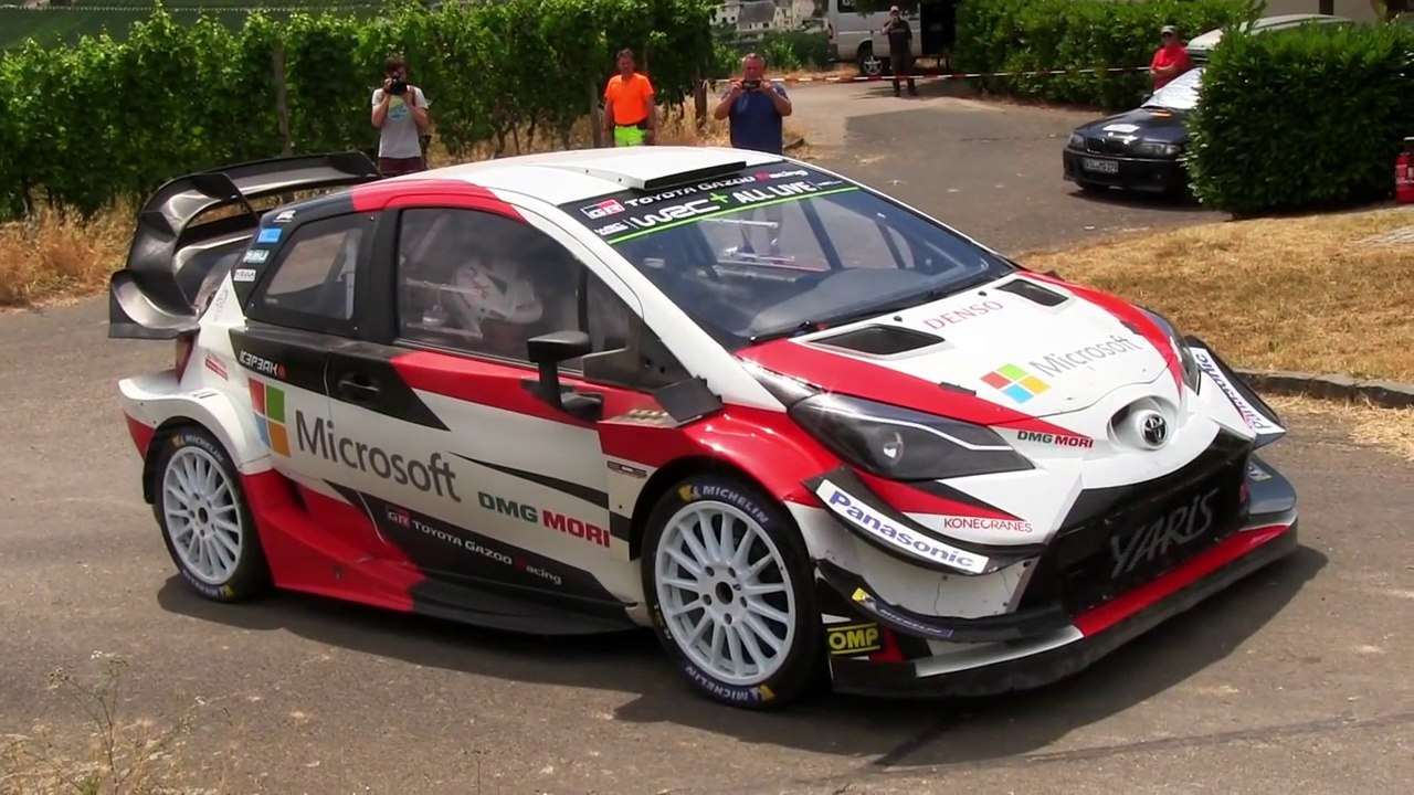 Rally  Deutschland 2018 -Test  Jari-Matti Latvala Toyota Yaris WRC