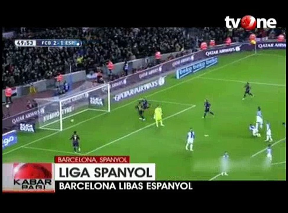 Messi Hattrick, Barcelona Gilas Espanyol