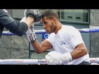 Gamal Yafai READY TO RUMBLE | Khan vs Vargas PUBLIC WORKOUT
