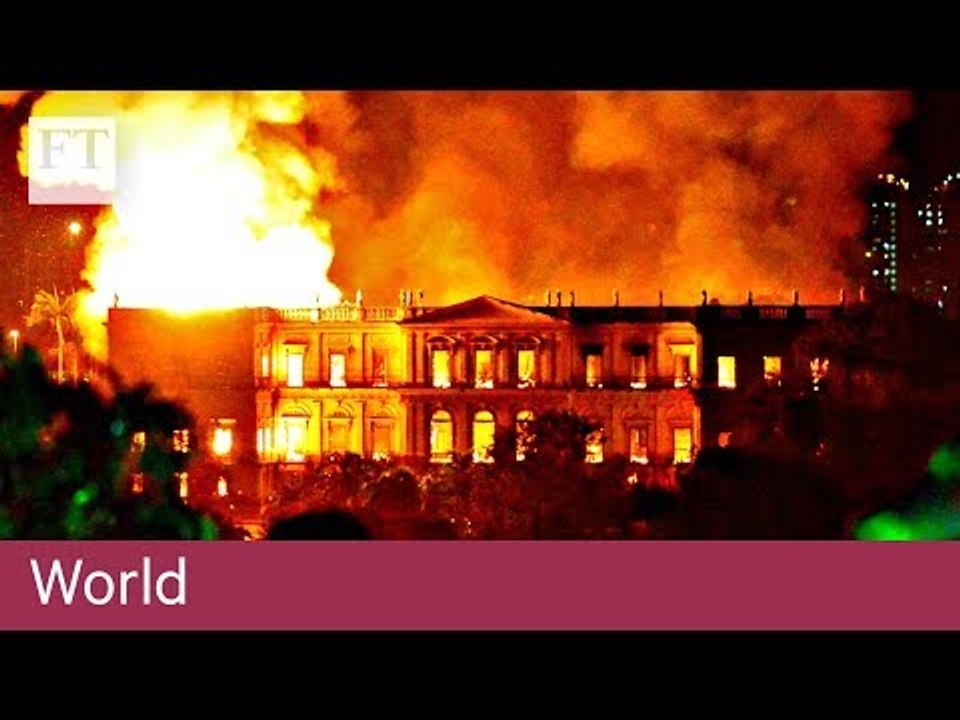 Brazil museum fire blamed on funding cuts