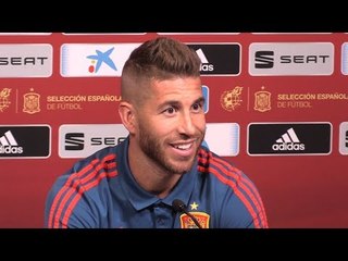 Sergio Ramos Full Pre-Match Press Conference - England v Spain - UEFA Nations League