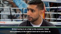 The whole world is talking about British boxing - Khan