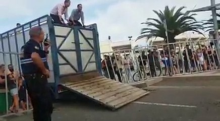 Un policier municipal attaqué par un taureau (Grau-du-Roi)