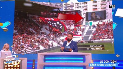 Rugby : pourquoi Cyril Hanouna a-t-il été diffusé sur un écran géant ?