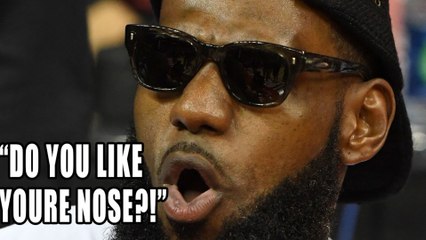 LeBron James Threatens to Break New Teammate's Nose