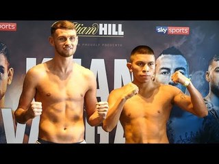 Sean McComb vs Lesther Cantillano & Steven Donnelly vs Miguel Aguilar | Weigh IN & FACE OFF