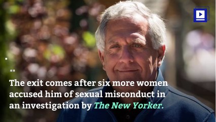 CBS CEO Leslie Moonves Steps Down