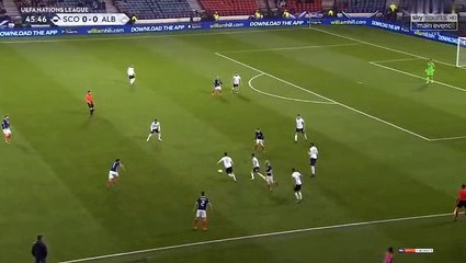 Steven Naismith Goal HD -  Scotland	1-0	Albania 10.09.2018