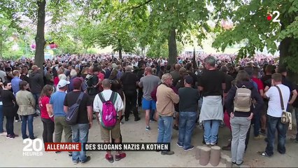 Allemagne : après Chemnitz, l'extrême droite défile à Köthen
