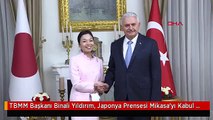 TBMM Başkanı Binali Yıldırım, Japonya Prensesi Mikasa'yı Kabul Etti.