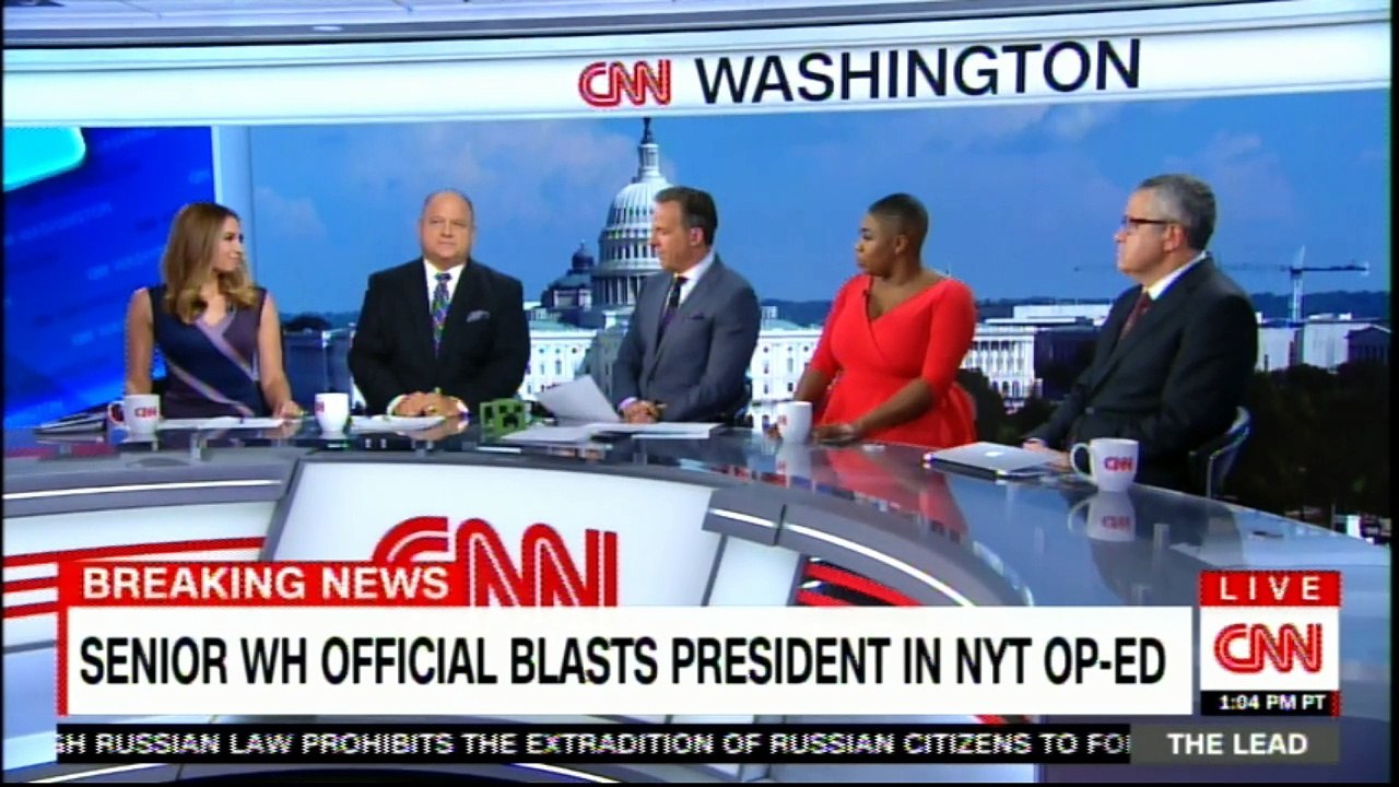 Senior White House official blasts president in New York Times OP-ED. #NewYork #WhiteHouse