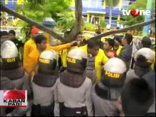 Mahasiswa Menolak Kedatangan Presiden Jokowi