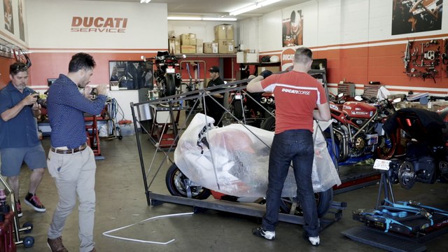 Uncrating A $40,000 Ducati Panigale V4 Superbike