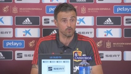 Luis Enrique: "Espero ver una versión mejorada de España y minimizar a Croacia"