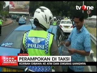 Waspada Perampokan di Dalam Taksi