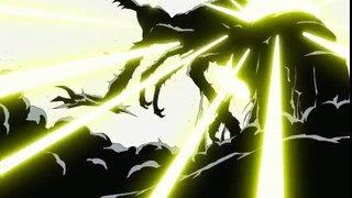 Naruto salva al Equipo de Konohamaru con un Rasengan, El Equipo Se Asombre menos konohamaru