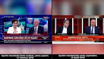 Muharrem İnce'den yeni apolet kararı! Yanlış yapmadım