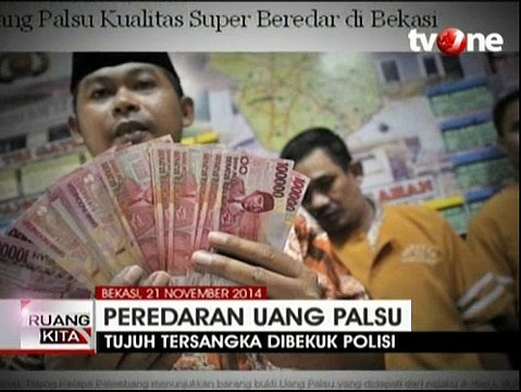 Waspada Uang Palsu Kualitas KW Super