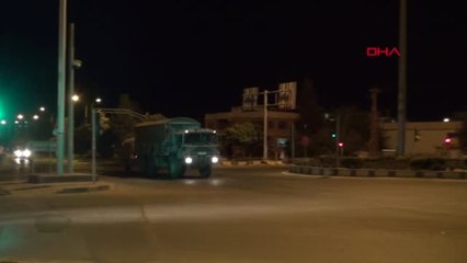 Kilis - Suriye Sınırına Askeri Sevkiyat Sürüyor