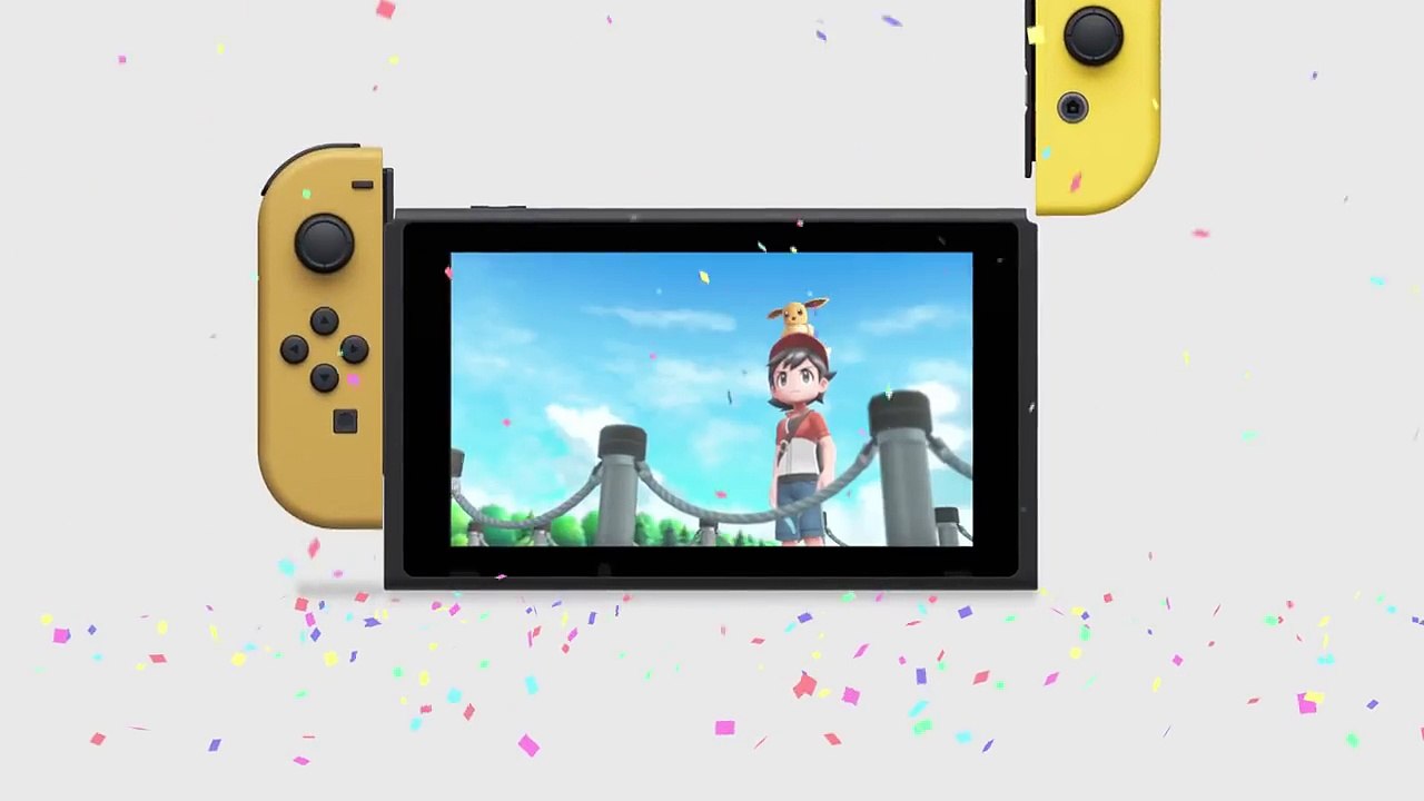 Nintendo Switch Pikachu & Eevee Edition Trailer