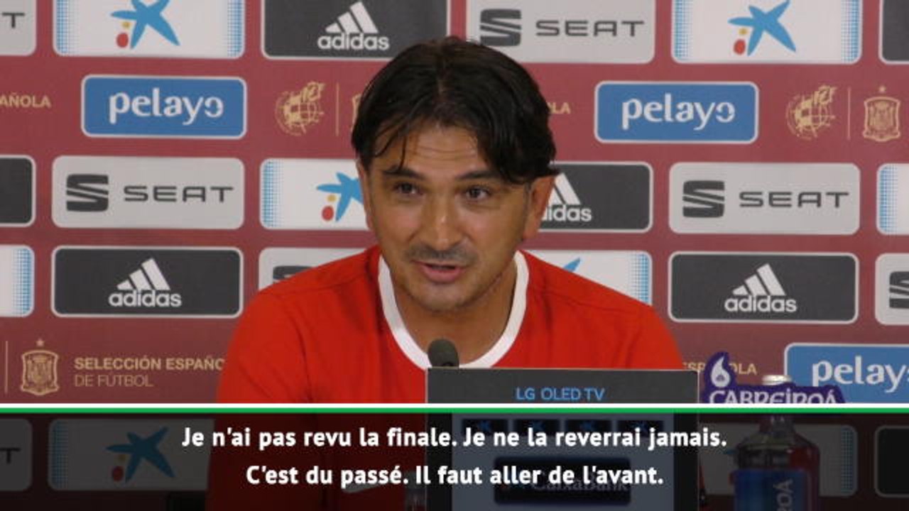 Croatie - Dalic n'a pas revu la finale du Mondial